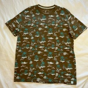 Free Planet Lost In Paradise Hawaiian T-Shirt Men’s Size XL